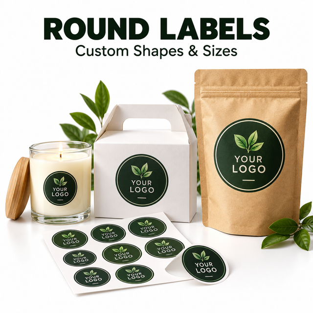 Circle Sticker Vinyl