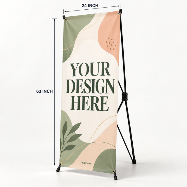 Custom X-Frame Signs | Fast Turnaround