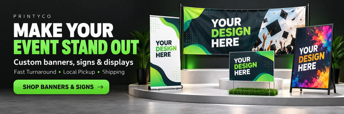 Custom signs and banners