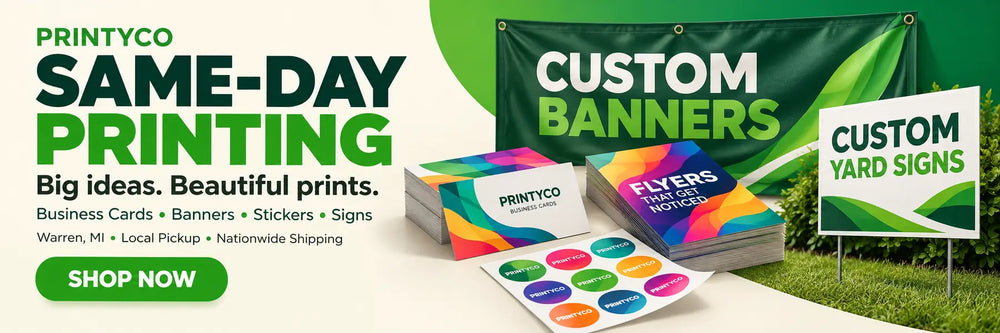 Printyco same-day printing services
