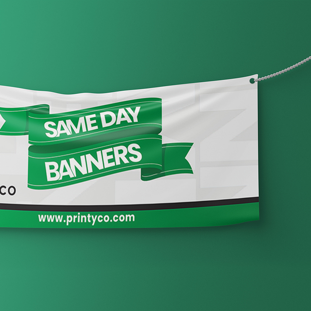 Same Day Vinyl Banner