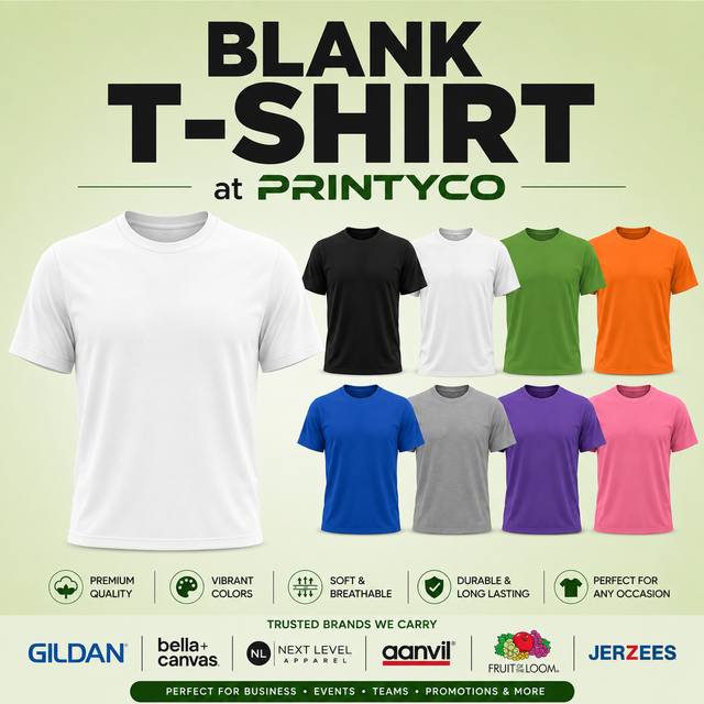 Blank T-Shirt 100% Cotton