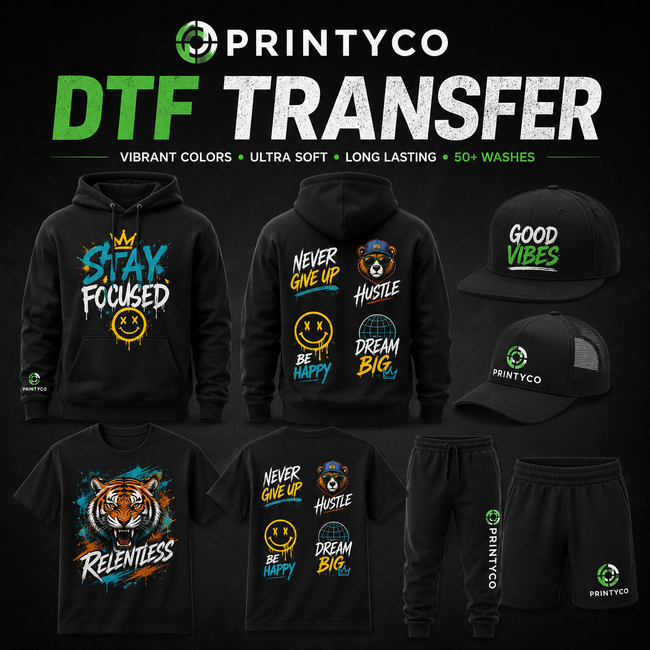 DTF Transfers by Size