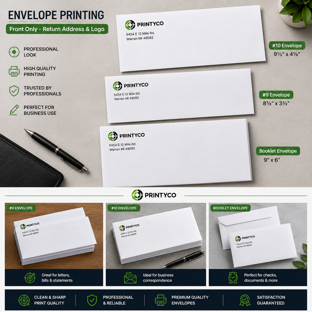 Custom Logo Envelopes