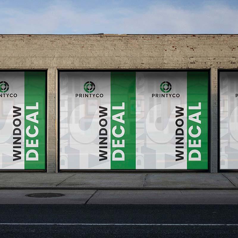 Custom Window Decals – Printyco