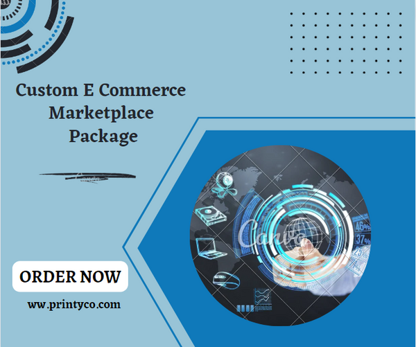 Custom E Commerce Marketplace Package - Printyco