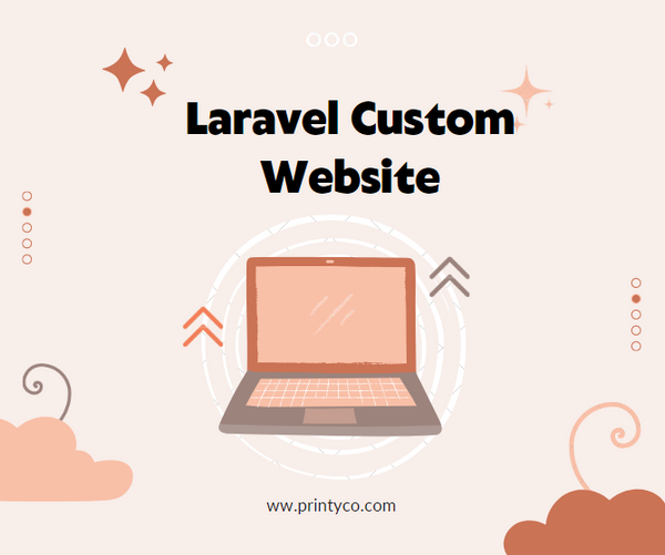 Custom Laravel website for Business - Printyco