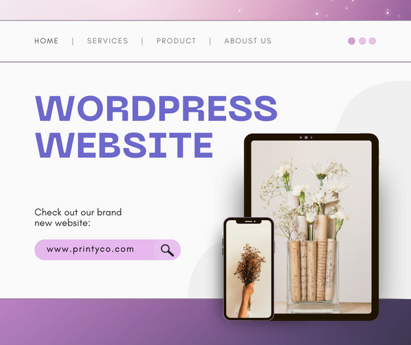WordPress website design & development - Printyco